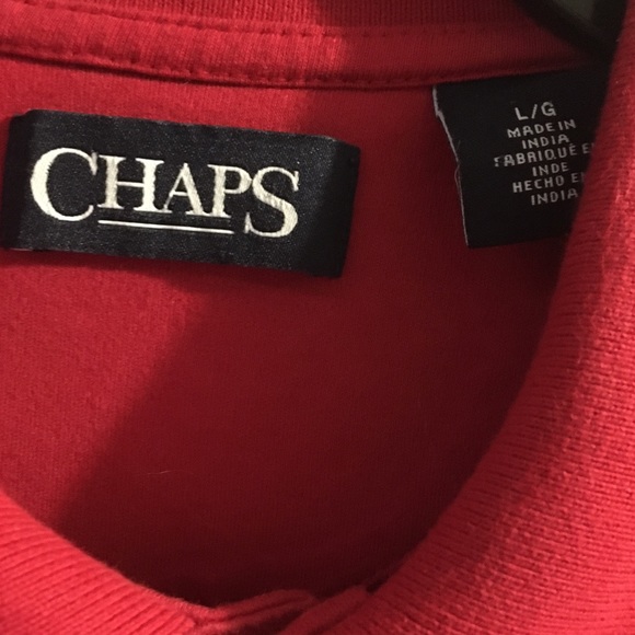 Mens Red Polos Shirt - Picture 6 of 13